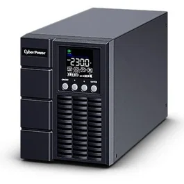 CyberPower SAI Online OLS1000EA, Doble Conversión, 1000VA/900W, Onda Sinusoidal Pura, 3 Salidas (2 Schuko + 1 IEC C13), Formato Torre, Panel LCD Color, Compatible con Generador